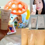 #フラバンジェノール を使ってみました🎵潤して、守る#日焼け止め美容クリーム💞SPF50+PA++++の頼もしさ😍#紫外線 からのダメージをブロック！肌がキシまず、なめらかな付け心地でみず&hellip;のInstagram画像