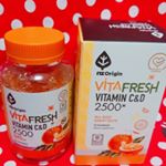 グミでおいしく&hearts;️ビタミン補給&hearts;️VITA FRESH VITAMIN C&D 2500&hearts;️アメリカから上陸！！！一度食べるとまた食べたくなるおいしさ&hearts;️3つぶでビタミン補給&hearts;️NO人&hellip;のInstagram画像