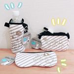 ..かわいいプチレジャーセットのご紹介🌻..✅カメラポーチ✅ペットボトルカバー✅メガネポーチ.各300円.3点とも手持ちの小物にサイズぴったりでした✨&hellip;のInstagram画像