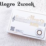 ✧*̣̩⋆̩☽⋆゜﻿﻿【アレグロ2ウィーク】﻿使用カラー〈アルトブラウン〉﻿﻿使用期間:2週間﻿DIA:14.0mm﻿着色直径:13.4mm﻿﻿デカ目度★﻿自然&hellip;のInstagram画像