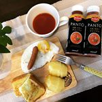 デルモンテ　PANTO　太陽と情熱のガスパチョ　お試しさせて頂きました✨.. 「ガスパチョ」とはスペイン語で冷製スープ..完熟トマト🍅と野菜🥦をメインにオリーブオイルで仕上げた&hellip;のInstagram画像