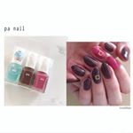 pa ネイルカラーA187(ピンク)A191(ブラウン)トップアンドベースコートこの3点を使ってネイルしました♡カラー2色は秋冬にぴったりの色で、どちらもたっぷり2度塗りでムラなく&hellip;のInstagram画像