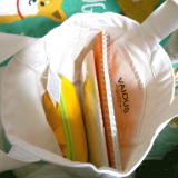 口コミ：モニター☆イーザッカマニアストアーズ アニマルフェイスプリントトートの画像（6枚目）