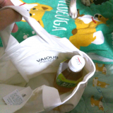 口コミ：モニター☆イーザッカマニアストアーズ アニマルフェイスプリントトートの画像（5枚目）