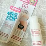 つるつるヒップのためのB3（ビーサン）ボディソルトクレンザー。塩スクラブとパパイン酵素でなめらかな肌に磨き上げます✨パウダー状のクレンザーを直接ヒップや太ももにつけてマッサージするように使&hellip;のInstagram画像