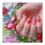 ・❤︎アンティーク風ネイル❤︎・ういさん @uiuinail のお祭りに #真夏のアンティークネイル2018 参加したくてアンティークネイルに挑戦してみました〜（＾&omega;＾）・&hellip;のInstagram画像