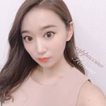 🐶*この前レポした まいやんのカラコンがとっても好みだったので、別の色もget♡*《フェリアモ 1day カプチーノ》*前載せたエスプレッソより直径は小さめ。「裸眼？」&hellip;のInstagram画像