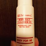 B3 ボディソルトクレンザーEXです✨塩スクラブ&パパイン酵素マッサージ洗浄料で、ヒップや太もものザラつきにgood👌 むくみやセルライトのケア、冷え性のケアにもイケるとのことなので、お試し中です😁&hellip;のInstagram画像