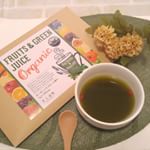 美人通販のオーガニックフルーツ青汁をお試させていただきました！有機の大麦若葉、桑の葉、明日葉のをベースに、フルーツと野菜のエキスがブレンドされたJAS認定の青汁です。普通の青汁と違うの&hellip;のInstagram画像