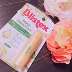 .🍊 Blistex トリプルエッセンシャルズ..唇の乾燥が気になるので毎年色々なリップクリームを何本も試しています🐰.このブリステックスのリップクリームは✔️ マ&hellip;のInstagram画像