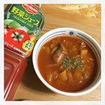 野菜ジュースの使い方に改革😆❤️飲むよりも料理向き！👯 #デルモンテ#デルモンテ野菜ジュース#monipla#delmonte365_fanのInstagram画像