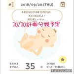 今日から35w(๑&deg;⌓&deg;๑) あと1週間で臨月なんて早すぎる！.お一人様堪能できるのも今月娘が幼稚園プレクラスのある4日間（4&times;2h）！.いつもだいたい洗濯してお昼作ってお迎えパタ&hellip;のInstagram画像