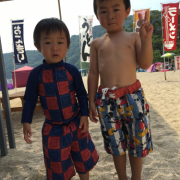 「3歳ともうすぐ6歳の兄弟」成長期応援飲料【アスミール】プレゼント！お子様の１年間の成長記録写真大募集！！の投稿画像