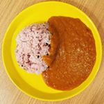 鯛で出汁をとったなんにでもあうカレー🍛いつも食べているカレーとは違い出汁が入って少し和風な感じ。カレードリアとかもこれで作ってみたいな✨🍛🥄✨ #なんにでもあうカレー #monipla #&hellip;のInstagram画像