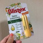 三種のエッセンシャルオイルが配合されてます。かすかな優しい香り。確かな効果も感じます。#ブリステックス #トリプルエッセンシャルズ #blistex #tripleessentials #トリプルエッ&hellip;のInstagram画像