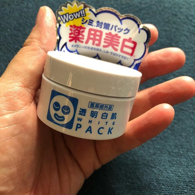 口コミ投稿：透明白肌　薬用ホワイトパックN　トライアル【数量限定品】30g 540円（税抜500円）顔…