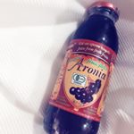 .有機アロニア100%果汁を飲んでみました！飲んでみた感想は少し渋さがあったので、私はヨーグルトと牛乳で割って食べたり飲んだりしました❤️.ポルフェノールとカロテノイドを多&hellip;のInstagram画像