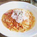 母とランチで、川崎の〖 ビストロ&バルReEn 〗へ&hellip;！店内もおしゃれで、食事も美味しいし、大満足！ズワイガニのパスタ美味しかった～～～😋💕..#食べスタグラム #foodstagra&hellip;のInstagram画像