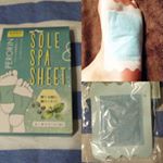 【SOLE SPA SHEETペロリン足裏樹液シート】ライブの時、特に遠征の時のライブ後の足の裏の疲れたるや半端ないのよね。そんな時に、オススメします！樹液シートを袋から取り出すと、ユーカリの香り&hellip;のInstagram画像
