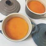 .マンゴープリン。とても簡単でマンゴーソースもすごく濃厚だった〜〜🌿...のInstagram画像