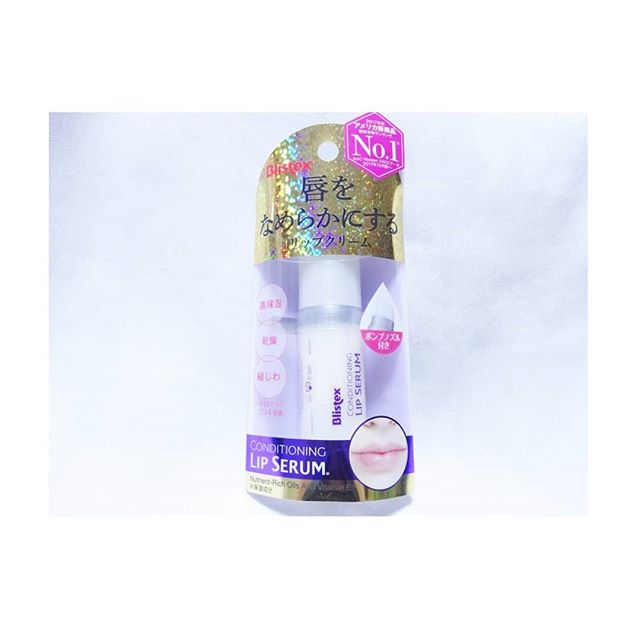 口コミ投稿：..#Blistex#唇を滑らかにするリップクリーム..ポンプノズル付きだから 少量を指先に…