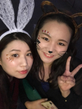 ハロウィンにて