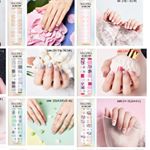 ピンク系やマーブルフレンチもタイプだけれど&hellip;104のミントスパンコールが気になる♡#NAILｓNAIL #ネイルスネイル #セルフネイル #簡単ネイル #ジェルネイルストリップ #時短ネイ&hellip;のInstagram画像