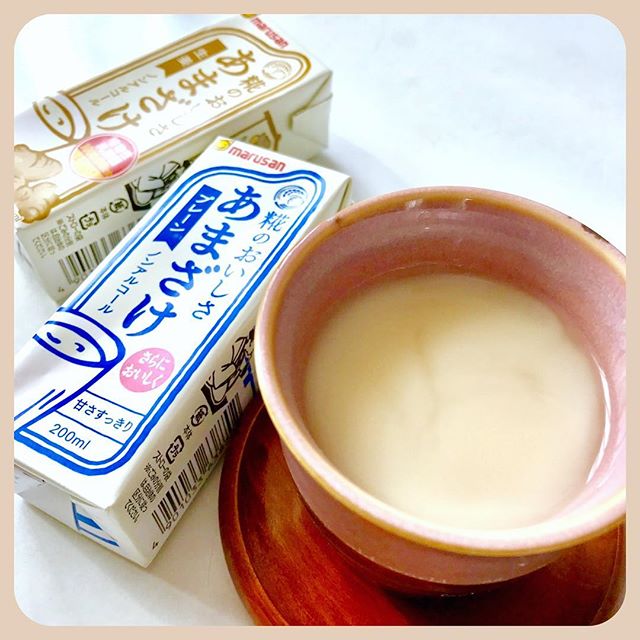 口コミ投稿：甘酒って美味しいですよねー、私は大好きです💕．…で、マルサンアイの「あまざけ」シ…