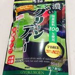 .玉露園食品工業株式会社様の「濃いグリーンティー」をお試しさせて頂きました﹡.国内産宇治抹茶を原料の20%配合100%国内産原料を使用しているグリーンティーです﹡.&hellip;のInstagram画像