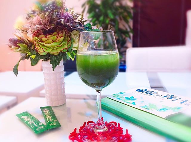 口コミ投稿：..🌿国産有機素材使用🌿“藍の力”と、野菜不足を手軽に補える濃くて美味しい青汁😋💚.純藍…