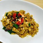 ピエトロ様からPATFUTTE(パットフッテ) フライドオニオン＆ベリーを頂きましたので、早速カレーピラフの上にかけて頂きました！オニオン&ベリーと珍しい組み合わせでしたが、オニオンはもちろんのこ&hellip;のInstagram画像