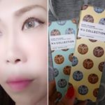 モニター中の渡辺直美プロデュースのカラコン&hearts;️付けてるカラーはレモネード✨発色がキレイなDAI14.2mmでした♡もう１つのMATCHA LATTEは深みのあるブラウンに深緑が入った感じでおとなしめだ&hellip;のInstagram画像