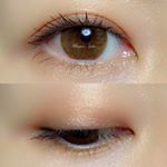 #今日のメイク#今日のコスメ﻿﻿今日も「レオパード サン」を&hellip;🐆🧡﻿カラコン使ったら、だいぶ盛れた！笑﻿﻿┈┈┈┈┈┈┈┈┈┈┈┈┈┈┈┈┈┈﻿▫️アイシャドウ﻿@tomf&hellip;のInstagram画像