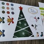 マグネットパークさんの、クリスマスデコマグネット【おしゃれデザイン Sセット】をお試しさせていただきました。 北欧風のイラストデザインのツリーとオーナメントパーツがとっても可愛いです☆お部&hellip;のInstagram画像