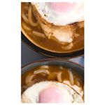 ...おやつではないですが、、、#五島の鯛で出汁をとったなんにでもあうカレー のモニターに当選したので、カレーうどんにしてみました。チーズと目玉焼きも乗っけました🍳一袋でちょうど2&hellip;のInstagram画像
