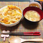 .12.13.Thu.🌙 dinner 🌙✼&bull;&bull;┈┈┈┈&bull;&bull;✼&bull;&bull;┈┈┈┈&bull;&bull;✼カツ丼味噌汁 ( まるごとキューブだし ）✼&bull;&bull;┈┈┈┈&bull;&bull;✼&bull;&bull;┈┈┈┈&bull;&bull;✼.『まるごと&hellip;のInstagram画像