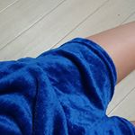 ...海外から取寄せた新しいぱじゃま👕💙大好きな青のベロア生地💙新しい物ってウキウキする♪...#bouba #ブーバ #引締めbody #monipla #m&hellip;のInstagram画像