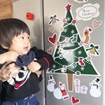 ..クリスマスデコマグネット 🎄【おしゃれデザイン Sセット】🎅☃️.マグネットパーク限定オリジナルのやわらかい磁石のシートでできたデコレーションステッカーを、冷蔵庫に&hellip;のInstagram画像