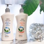 #レイヴィーヘアシャンプー ＆ コンディショナー #ゴートミルク..サロン向けに開発したヘアケア商品を日本人の髪用に高品質改良. .頭皮＆髪にやさしいアミノ酸系ノンシリコンシャンプー＆&hellip;のInstagram画像