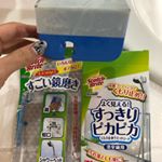 これすごい！！水垢汚れめっちゃおちる😂汚れ取ってから写真撮っても鏡越しってわからないくらい😂お風呂に入りながらでもできるからめっちゃ良い！次から買おう 笑２枚目ビフォー3枚目ア&hellip;のInstagram画像