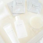 .【米ぬか由来の自然派スキンケア】.#イナホフェイシャルソープ #イナホコンディショニングローション (#化粧水)#イナホモイスチャーフェイスクリーム#イナホ美容オイル (化粧&hellip;のInstagram画像