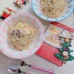 クリスマスのお昼は贅沢にトリュフクリームのパスタ☺️💓.お久しぶりの投稿です！ピエトロさん贅沢トリュフクリームをいただきました✨口の中にふわっと香るトリュフと濃厚でクリーミーなんだけど&hellip;のInstagram画像