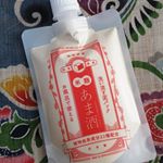株式会社フォーエス　様の 「和肌美泉　洗い流す泥パック」【あま酒】　使ってみました。 .酒粕のエキス、コメヌカエキス、カオリンとベントナイトのWクレイ、こんにゃくの柔らかスクラブなどの洗い流す&hellip;のInstagram画像