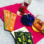 #グローリーインターナショナル さんの#美貌茶 と #ファストザイムエナジー を飲んでみましたー(*>&forall;<)ﾉ))★.声を大にして言いたいこと。.『すっごい美味しい！』.こうい&hellip;のInstagram画像