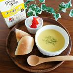 朝ごはん❤ジェントリースープと米粉のパン。体調が回復してきて少し食欲が出てきました。寒い朝、ほんのり甘みのあるコーンポタージュが優しくカラダを温めてくれます。化学調味料、香料、保存&hellip;のInstagram画像