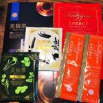 グローリー・インターナショナル様に頂いた美貌茶＊最近寒いからポカポカするのに最適！炭酸水で割るのがオススメ✨飲みにくいかな〜と思ったけど飲みやすくてビックリ！是非😘#酵素ド&hellip;のInstagram画像