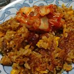 おこげの香ばしさと、特製だれに漬こんだ牛カルビが楽しめる石焼風ビビンバ炒飯。#アクリブランド　#石焼風ビビンバ炒飯  ご紹介いただきましたぁ(*'▽')ﾉ#フライパン を動かしたい衝動にか&hellip;のInstagram画像