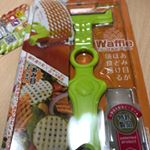 モニプラ経由でののじ様より、ワッフルピーラーがモニター当選しました♡どうしてもワッフルカットにしたポテチが食べたくて、芽が生えてたジャガイモの芽をとったやつをピーラーでやった＋強火でやりすぎた反省&hellip;のInstagram画像