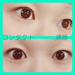 ．#カラコンレポ．商品名：エンジェルアイズワンデー トーリックUVタイプ：ワンデー乱視用コンタクトレンズカラー：ヴィヴィッドブラウン ／ アクセントブラックベースカーブ(BC)&hellip;のInstagram画像