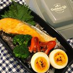 今日のお弁当。#旦那さん弁当#今日のお弁当#お弁当生活#手作り弁当#のり弁#4点ロックドーム型弁当箱#小森樹脂#ドーム型弁当箱#monipla#komorijushi_fan 今日も盛&hellip;のInstagram画像